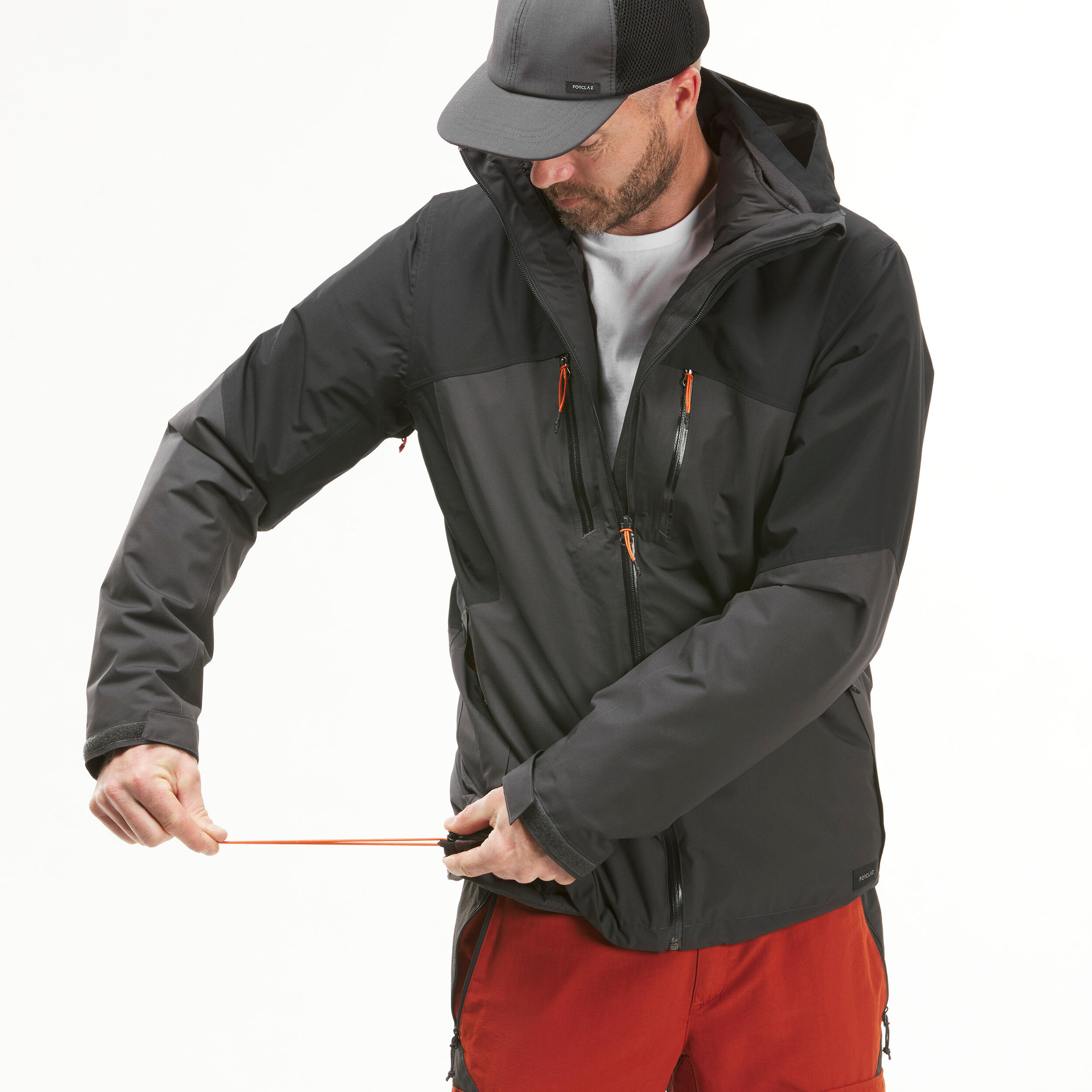 Manteau imperméable de randonnée 3 en 1 homme - SH 500 Mountain - FORCLAZ