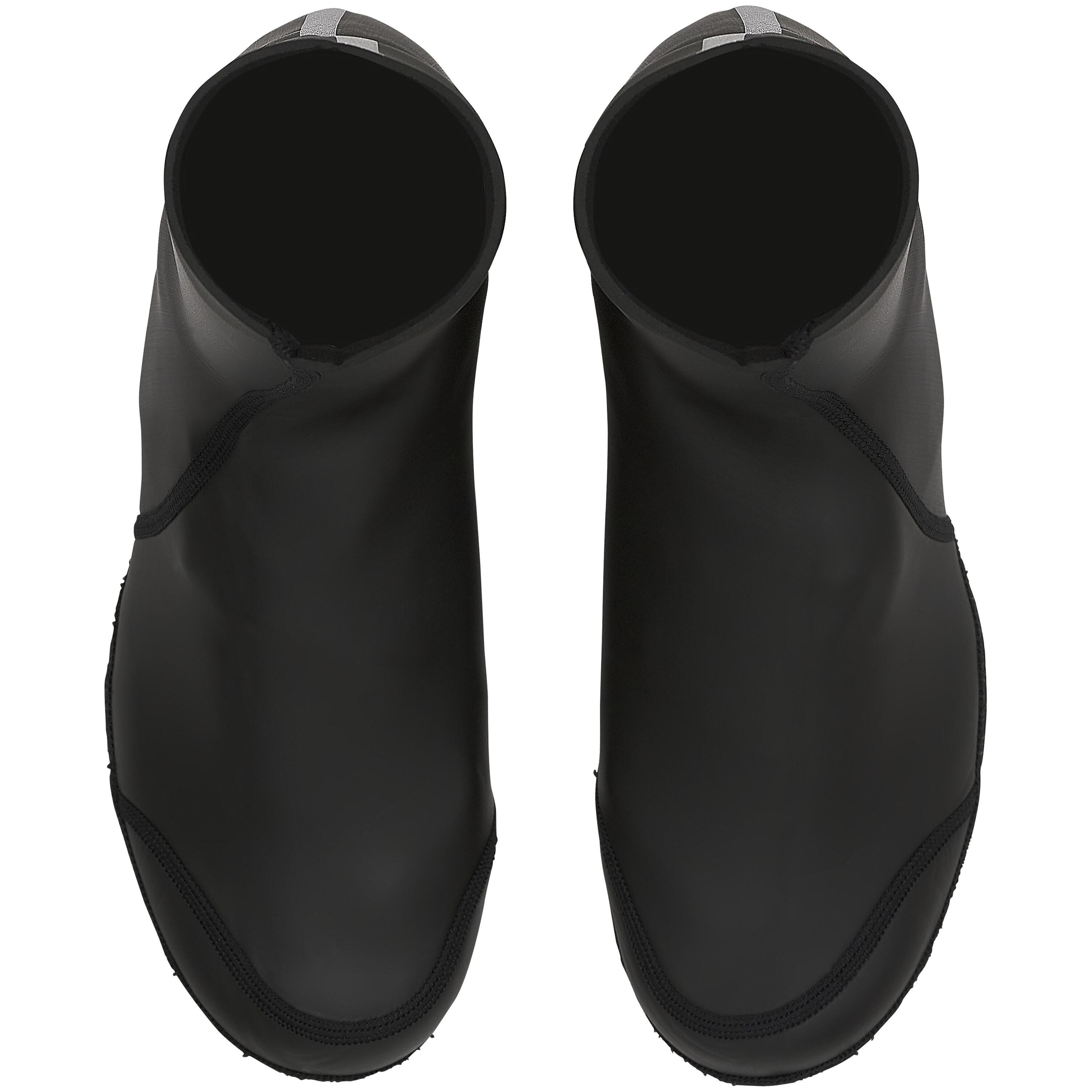 Overschoenen voor fietsen Roadr 500 zwart 2 mm 6/8
