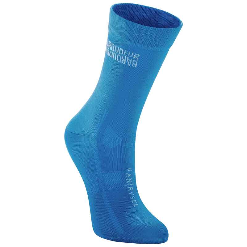 Fahrradsocken Roadr 500 blau Fahrradsocken Roadr 500 blau