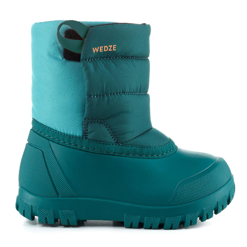 嬰幼兒保暖雪鞋 WARM－藍綠色