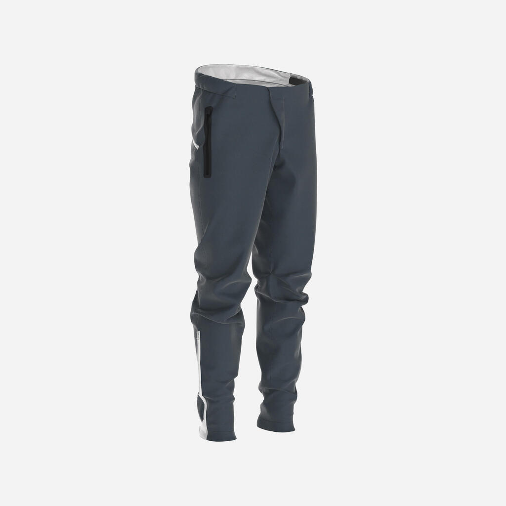 Cycling Waterproof and Rainproof Overtrousers Gravel