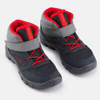 حذاء للأطفال بشريط فيلكروMH100 Mid مقاس 7 إلى مقاس للبالغين 2  - رمادي