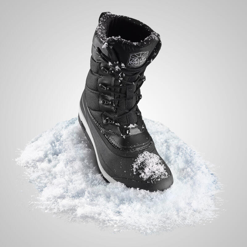 Botas de Caminhada na neve quentes e impermeáveis SH500 atacadores - homem