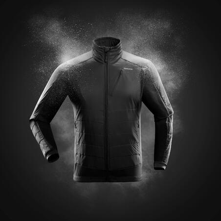 Толстовка теплая гибридная для походов мужская SH900 X-WARM