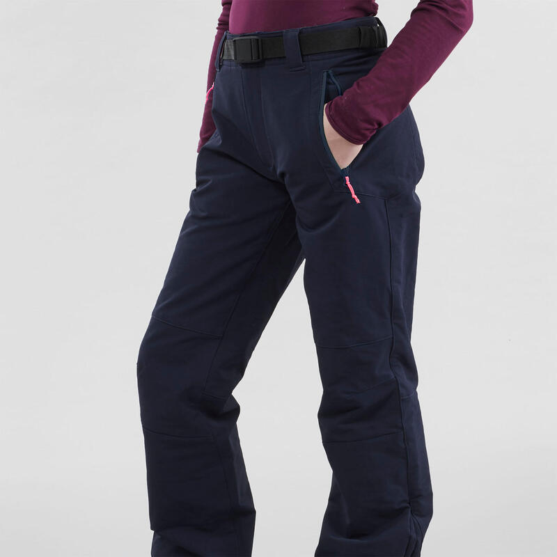 PANTALON CHAUD DÉPERLANT DE RANDONNÉE - SH500 X-WARM - ENFANT 7 - 15 ANS