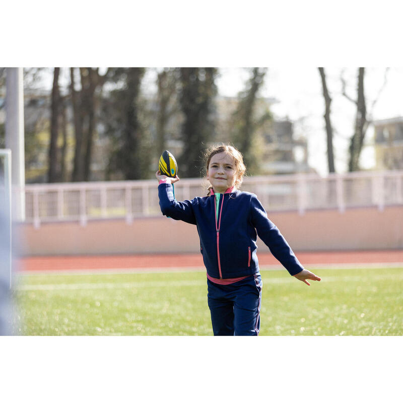 Bluză de trening respirantă Educație fizică S500 Roz Copii 