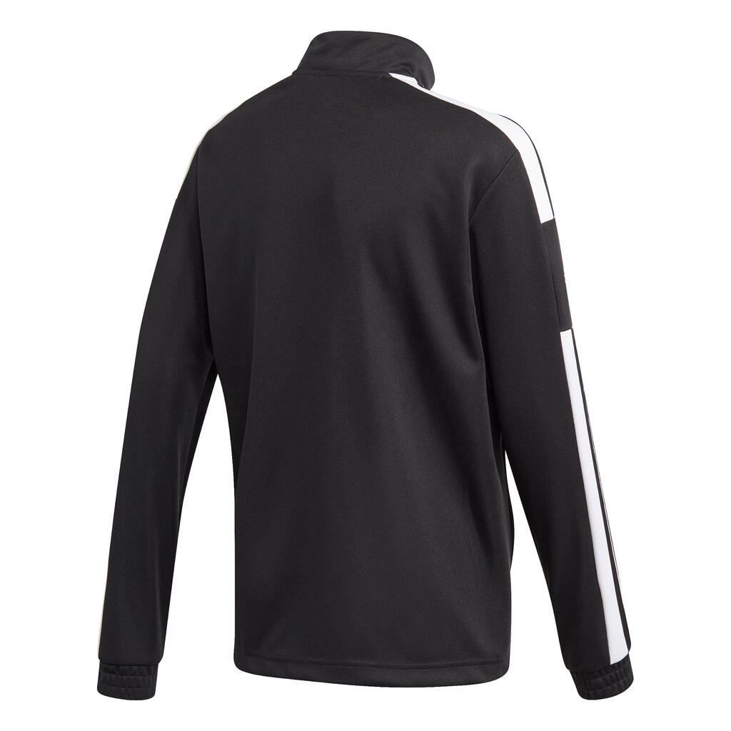 Trainingsjacke Fussball Squadra Damen/Herren schwarz