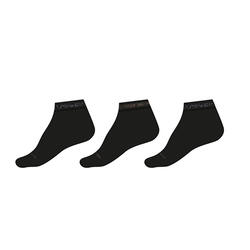 CHAUSSETTES DE SPORT MI-HAUTES ARTENGO RS 160 NOIR LOT DE 3