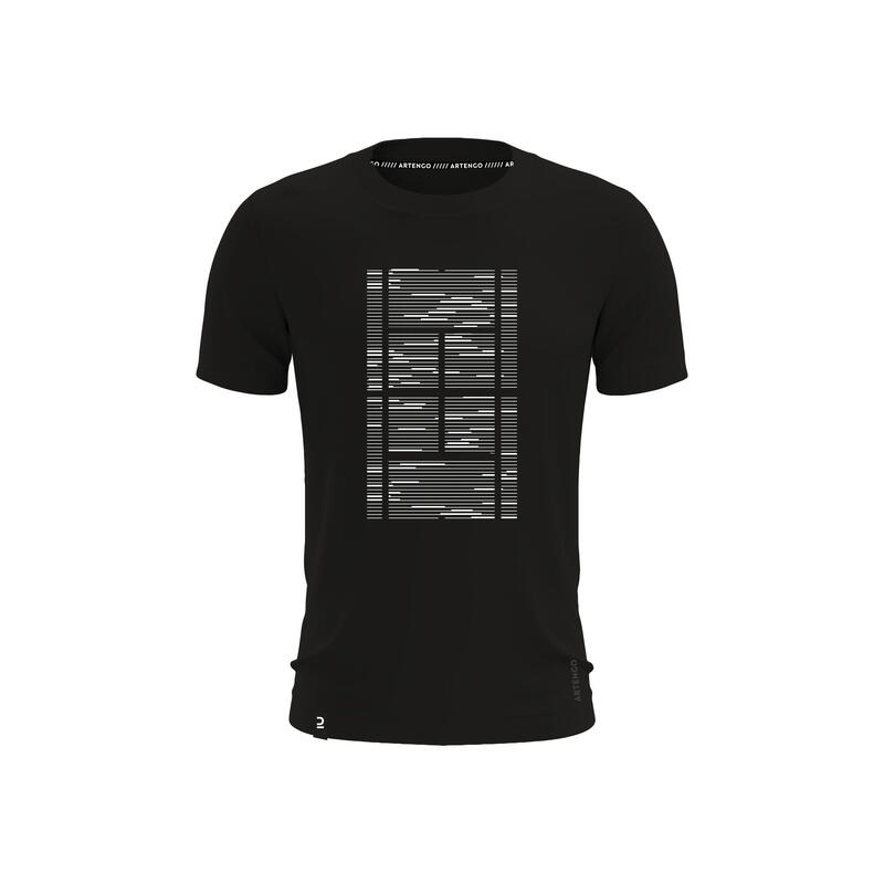 T-shirt tennis uomo SOFT nera