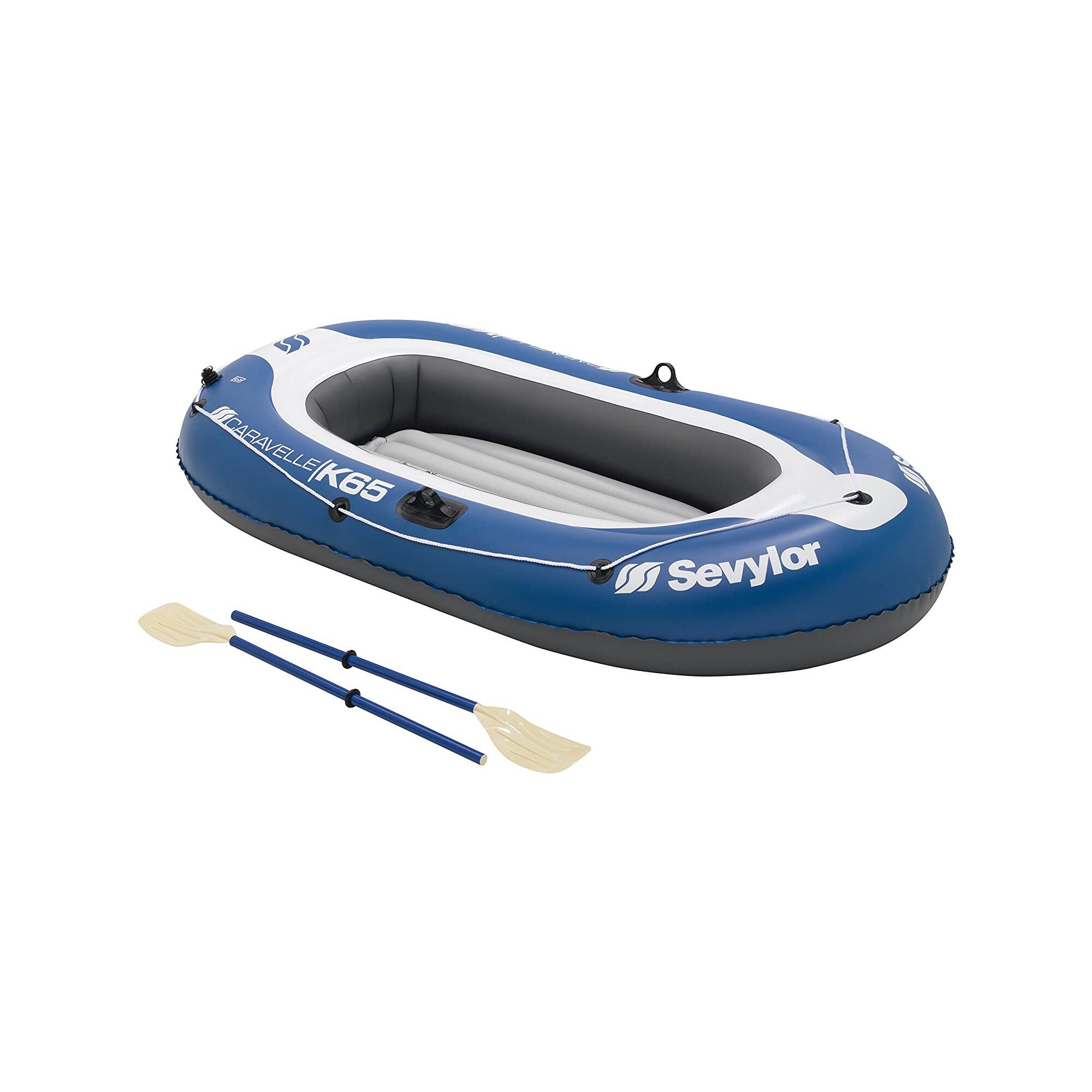 Sevylor Gebraucht – Schlauchboot-Set Caravelle KK65 blau/grau – NEUWERTIG | 02145526861013 Sevylor Gebraucht – Schlauchboot-Set Caravelle KK65 blau/grau – NEUWERTIG | 02145526861013