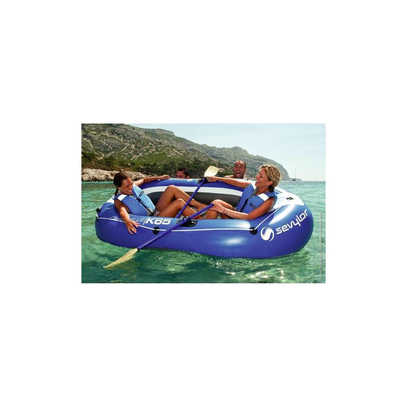 Schlauchboot-Set Sevylor Caravelle KK65 blau/grau