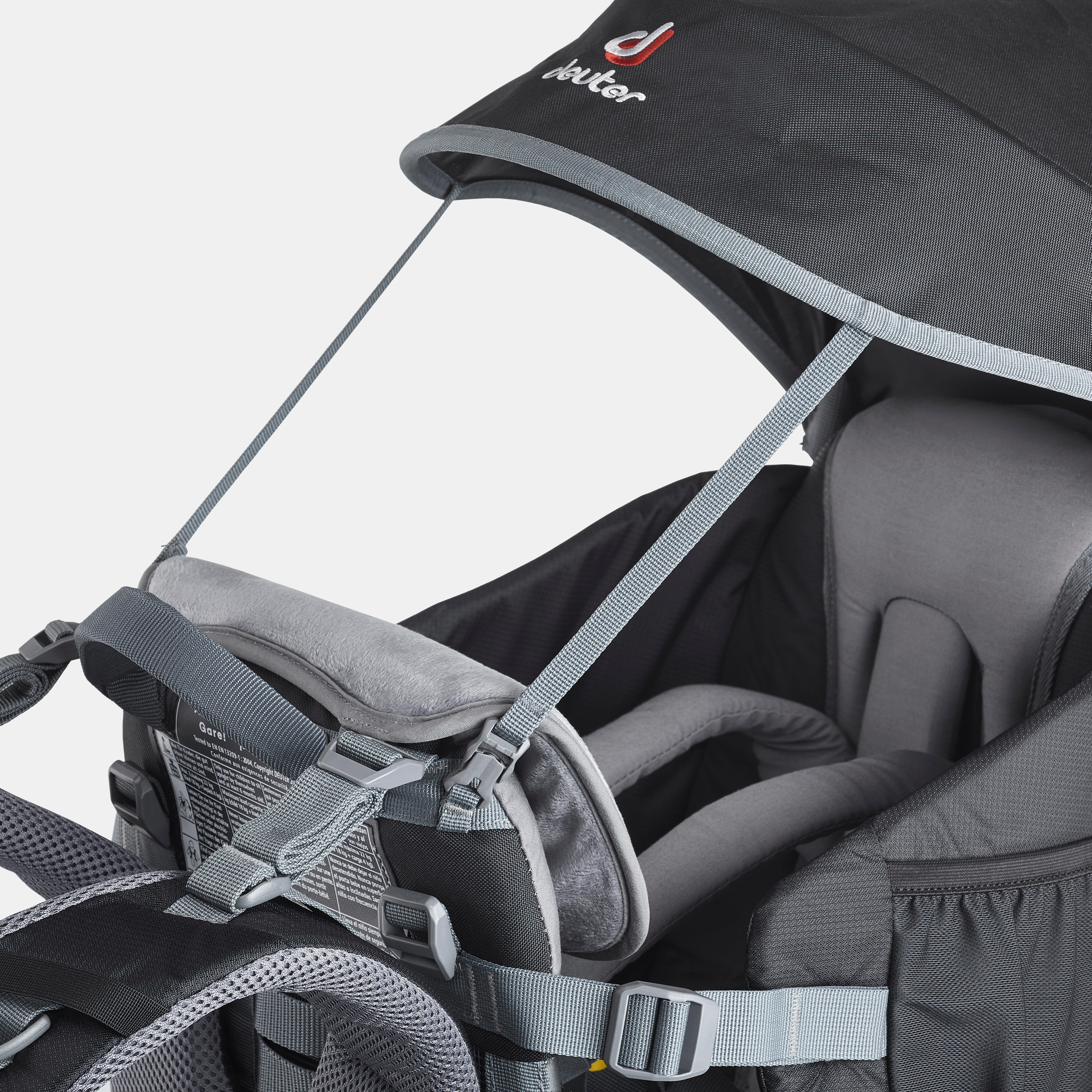 Porte-bébé randonnée - Confort Plus gris - DEUTER