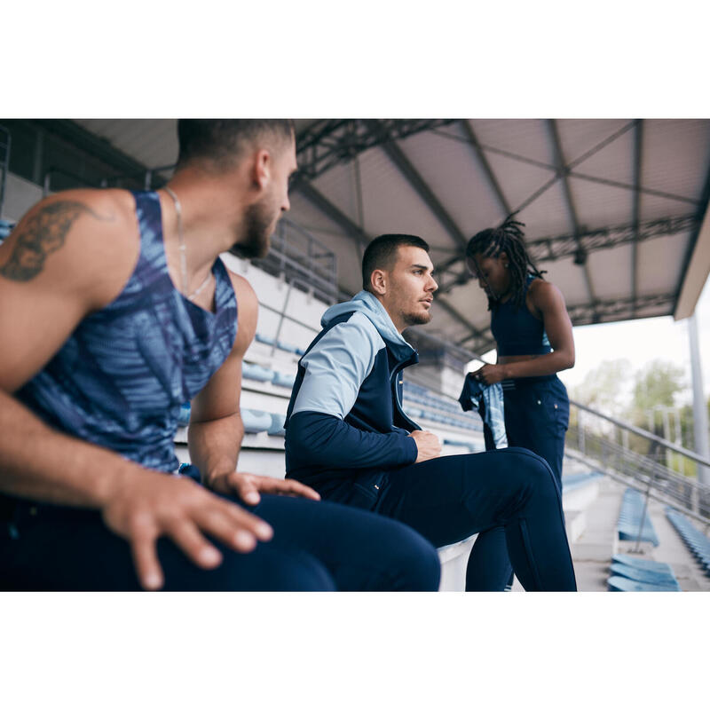 CASACO DE ATLETISMO QUENTE HOMEM AZUL