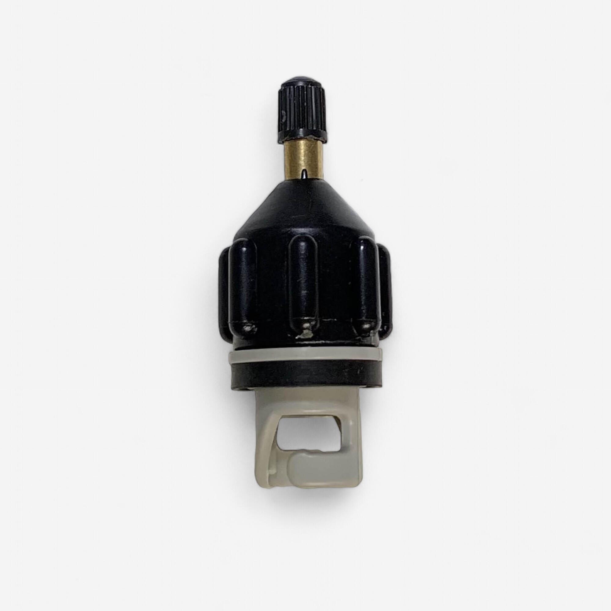 Compressor adapter for inflating a stand-up paddle or kayak