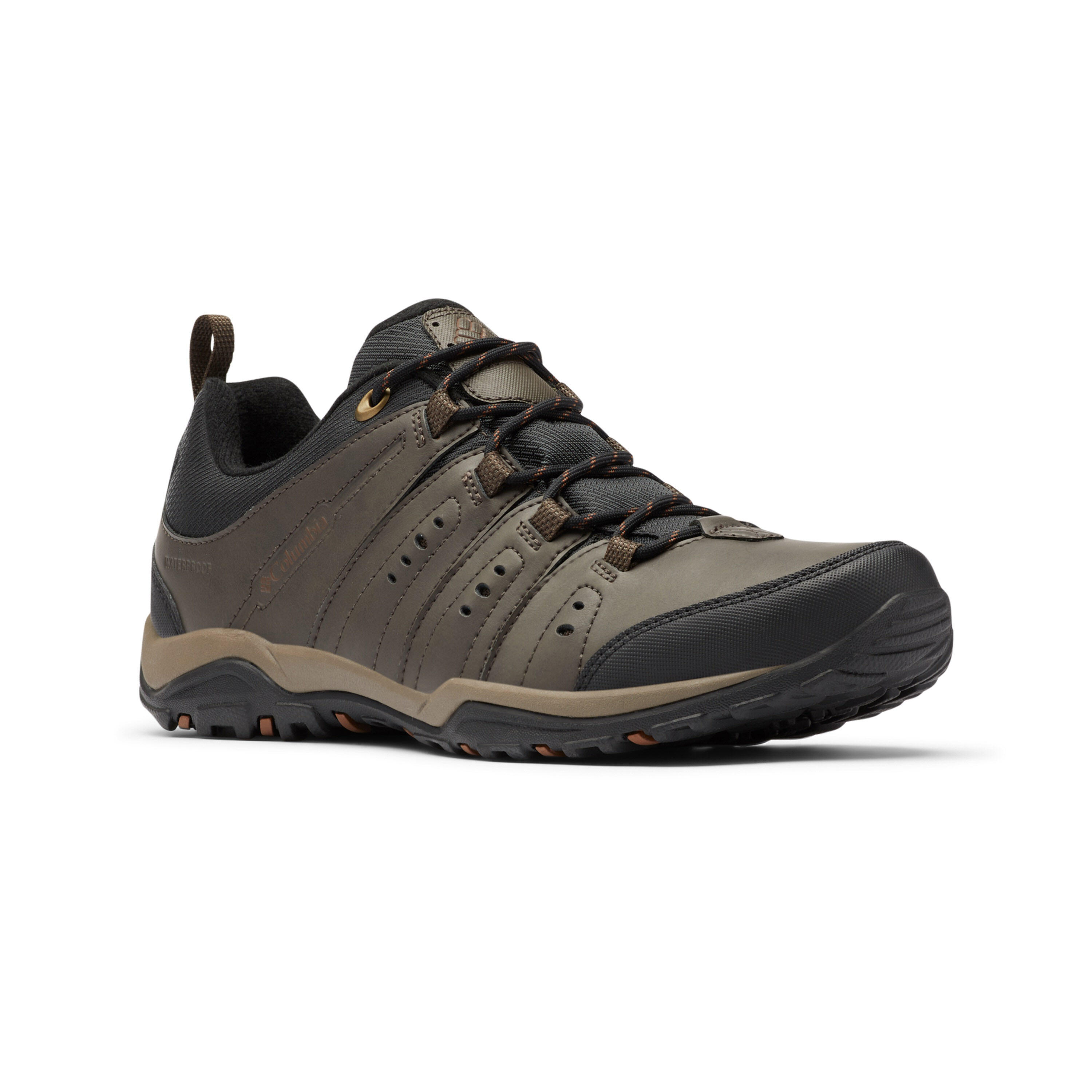 Columbia Men's Waterproof Leather Hiking Boots - Fire Venture