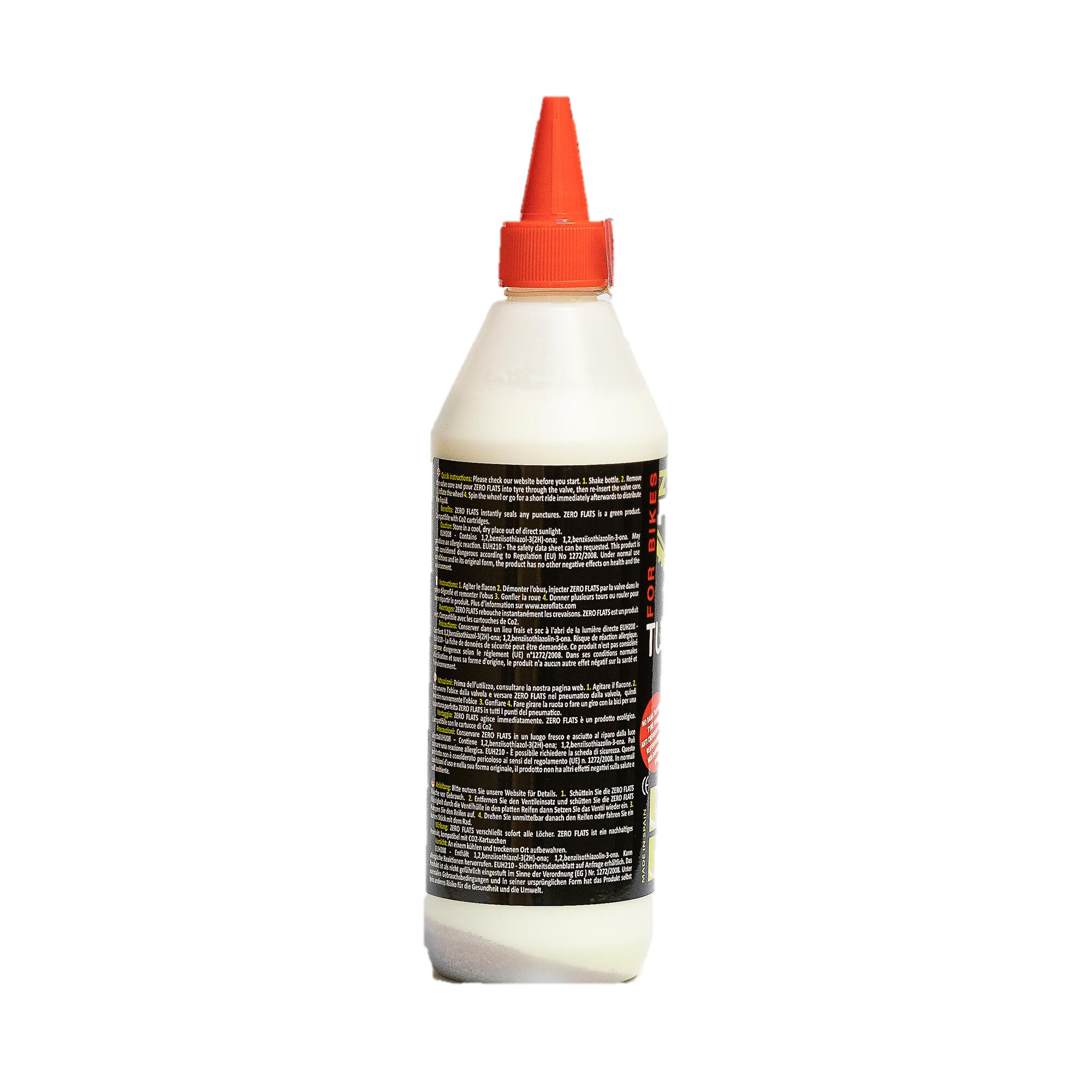 LIQUIDO ANTIPINCHAZOS ZEROFLATS 500ML 3/4