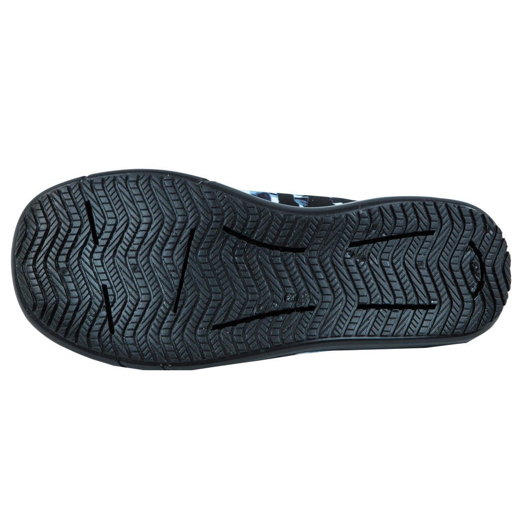 Bež-crne cipele s printom zebre za fitnes u vodi GYMSHOE