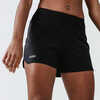 Product left preview block for Women's Quick Dry Running Shorts - Black