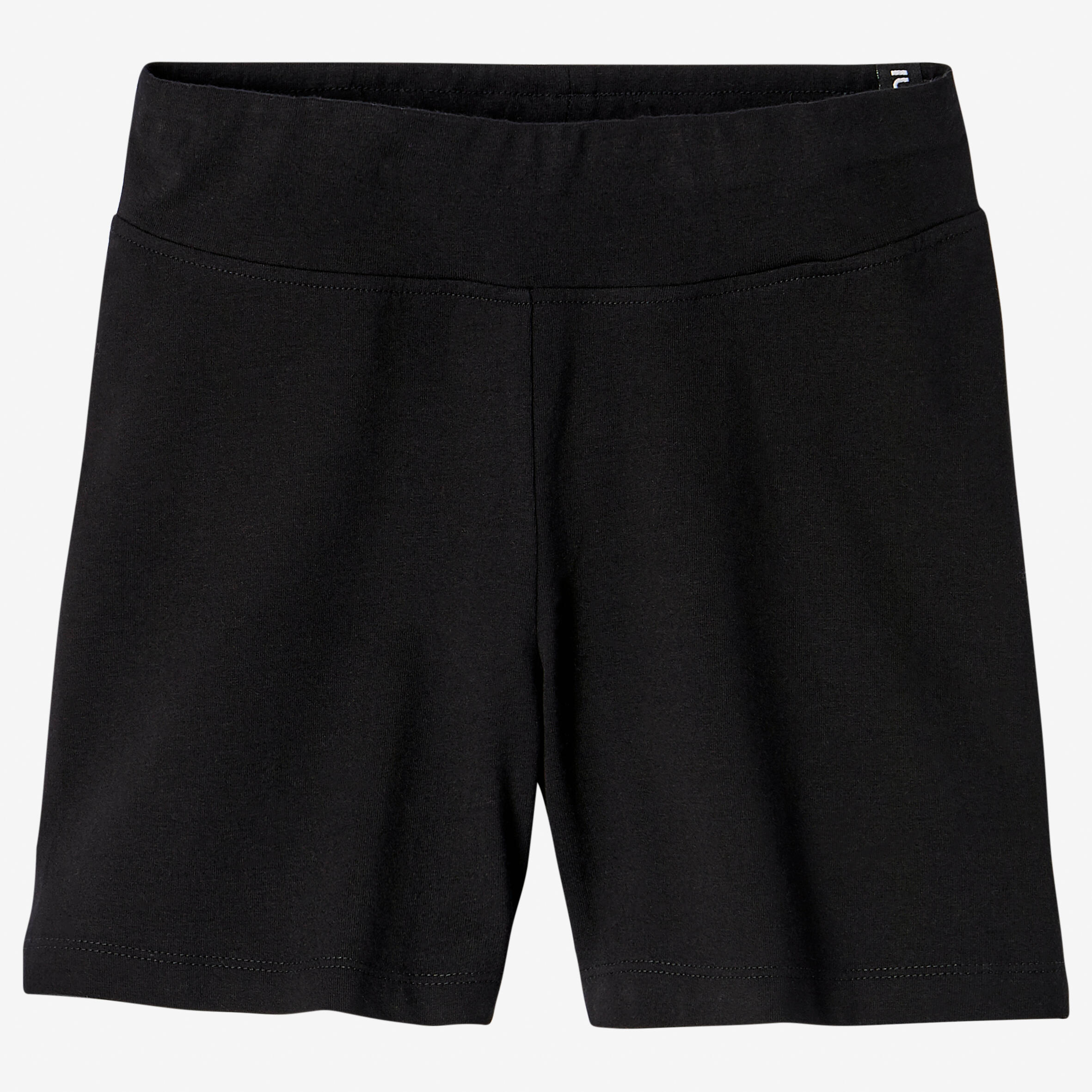 Women’s Fitness Fit Cotton Shorts - 500 Black - DOMYOS
