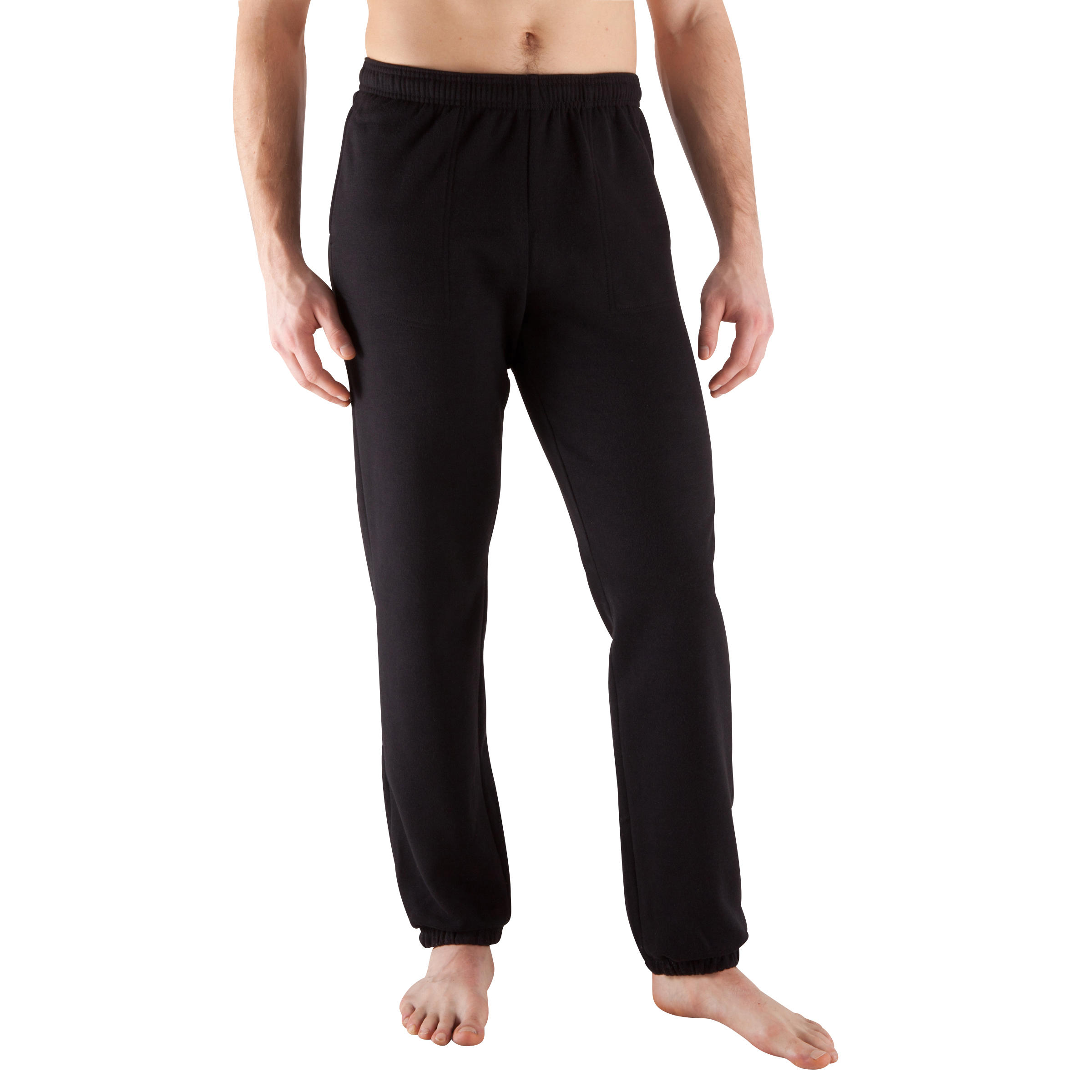 Bodybuilding Wide-leg Bottoms - Black 2/13
