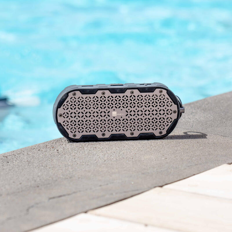 Wireless waterproof speaker Boom Brick ipx7 Decathlon