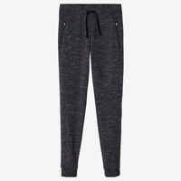 Women's Slim-Fit Fitness Jogging Bottoms 520 - Mottled Grey