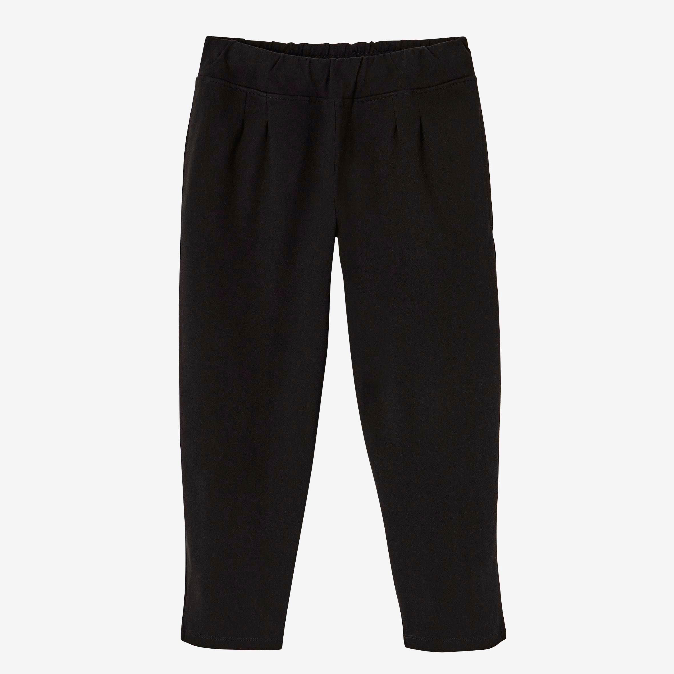 Malla legging pirata fitness algodón slim Mujer - Fit+ negro 5/5