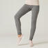 Women Cotton Blend Fleece Slim Fit Gym Joggers 510 - Grey