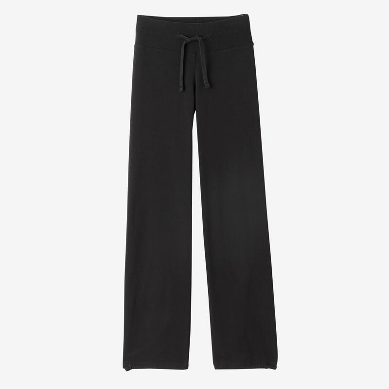 Női fitnesz leggings, egyenes szabású 