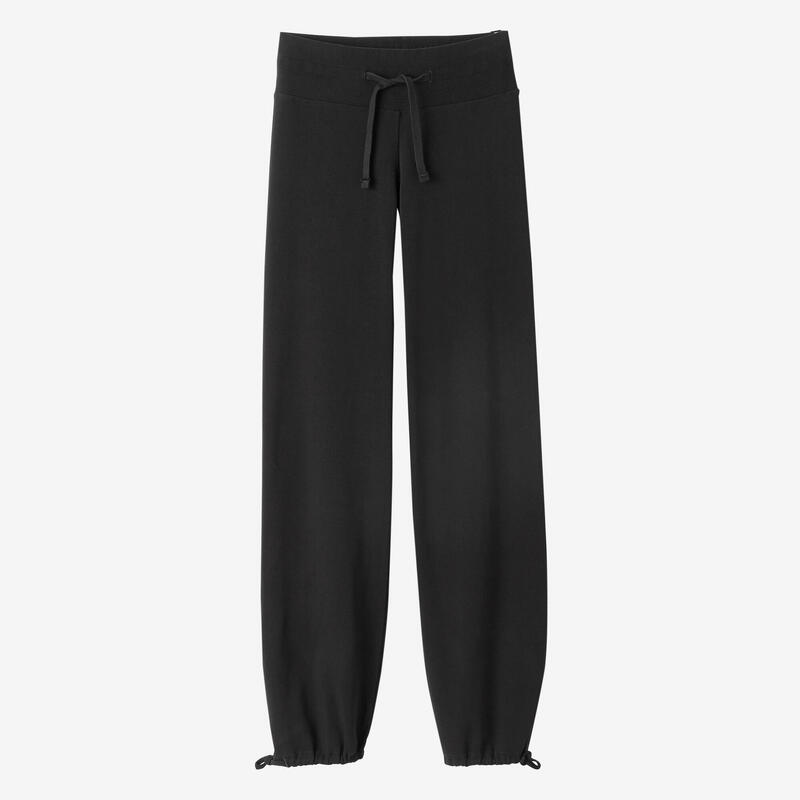 Női fitnesz leggings, egyenes szabású 