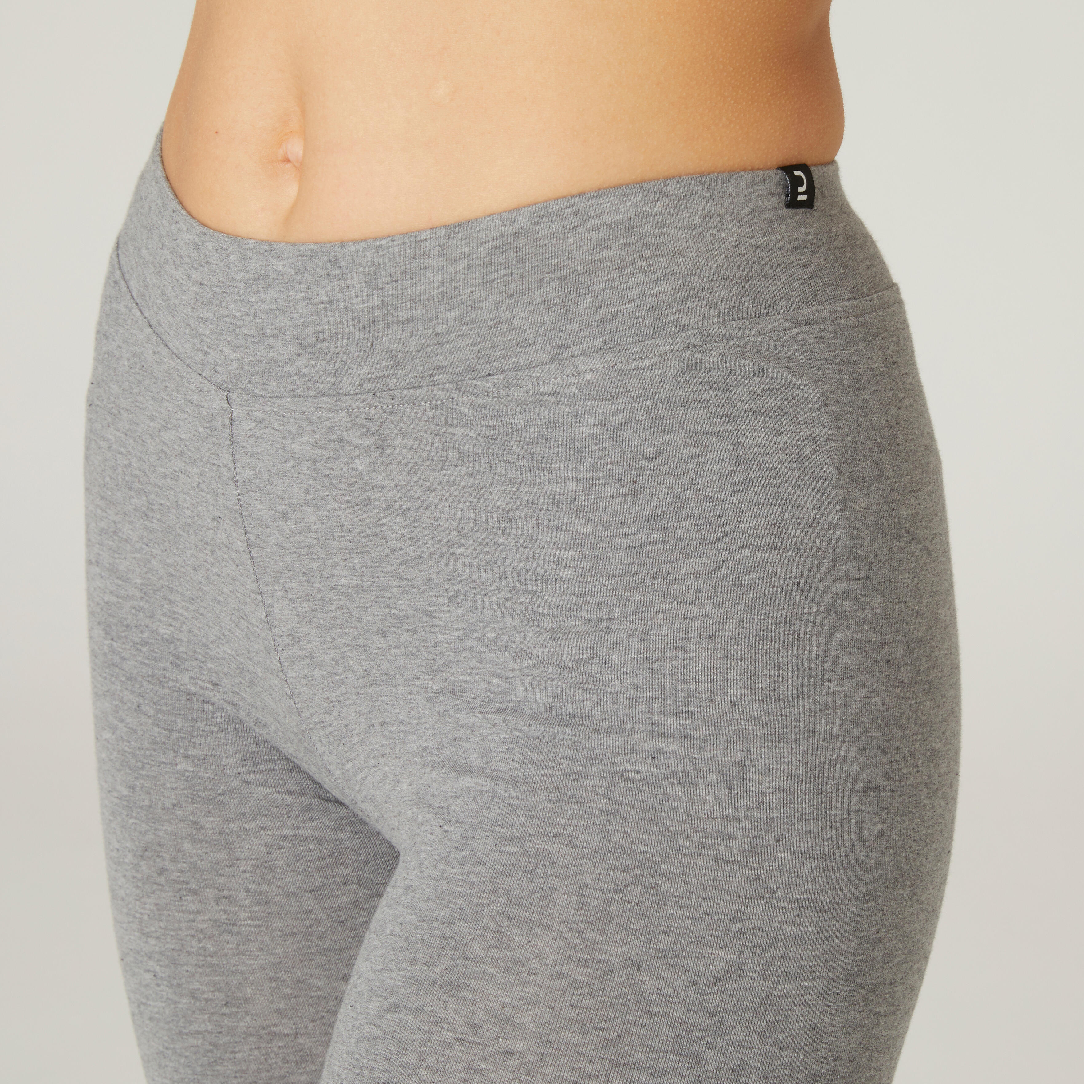 Fitness Cotton Leggings Fit+ - Grey 