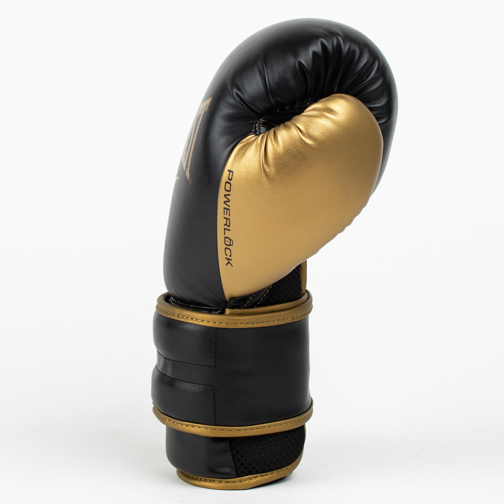 Boxing Gloves Powerlock - Black/Orange 5/7