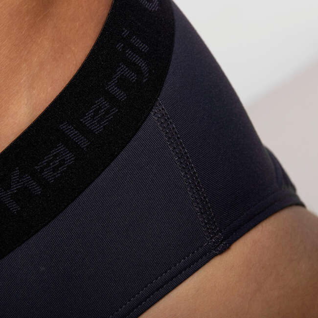 KALENJI Men's Breathable Running Briefs Dark Grey