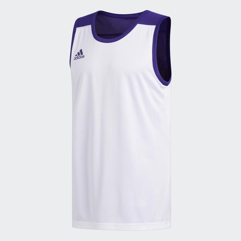 TANK ADIDAS REVERSIBLE VIOLET / BLANC