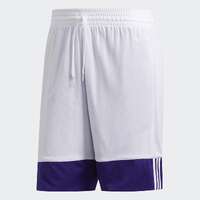 Șort Reversibil Baschet Mov-Alb Bărbați Baschet, Handbal, Volei, Rugby - Șort Reversibil Adidas Bărbați ADIDAS - Imbracaminte volei