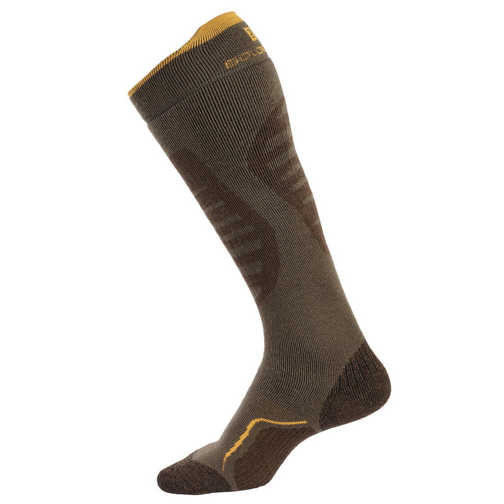 Jagdsocken 900 Merino hoher Schaft