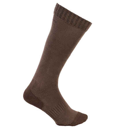 PACK OF 2 PAIRS OF BREATHABLE TALL HUNTING SOCKS 100