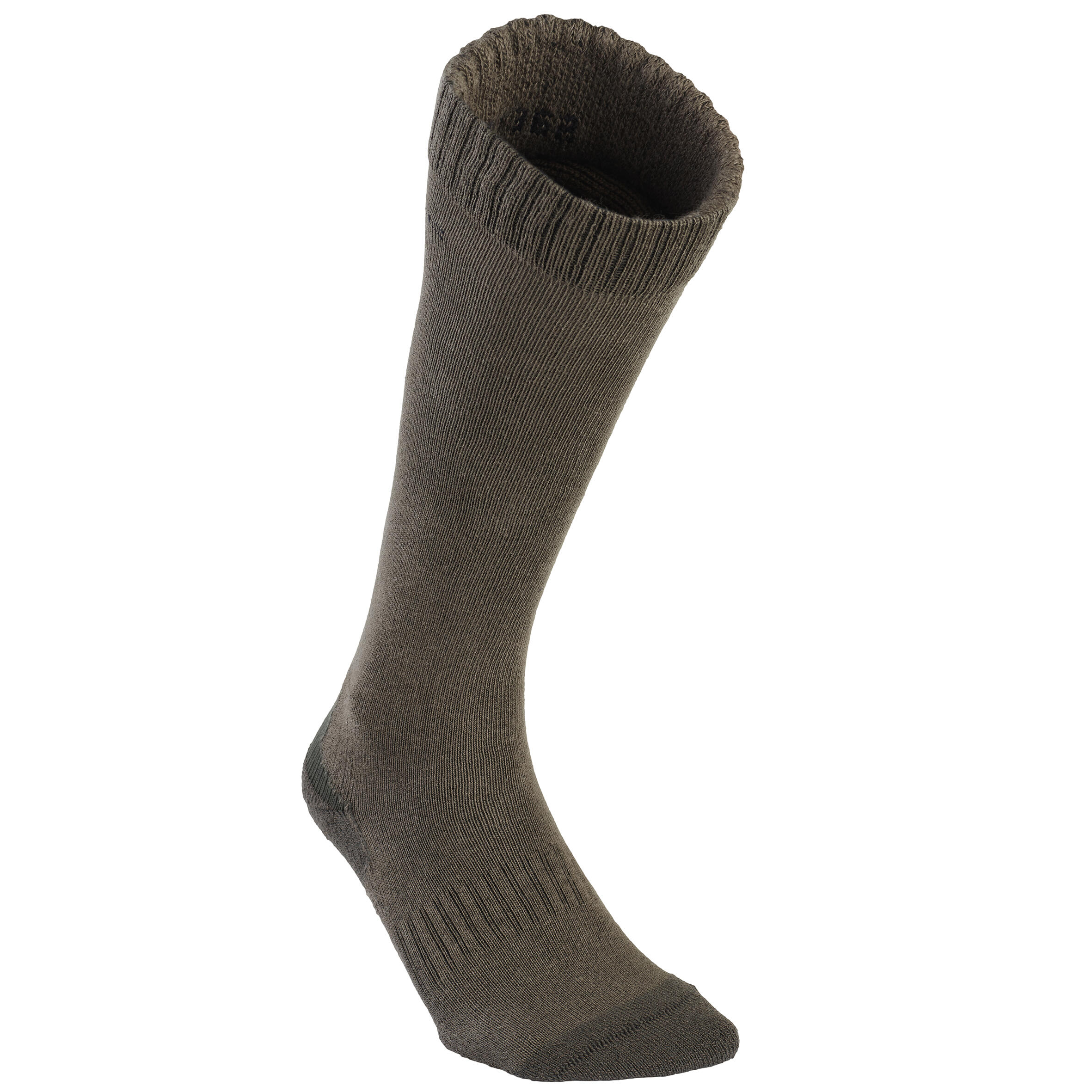 PACK OF 2 PAIRS OF BREATHABLE TALL HUNTING SOCKS 100 7/10