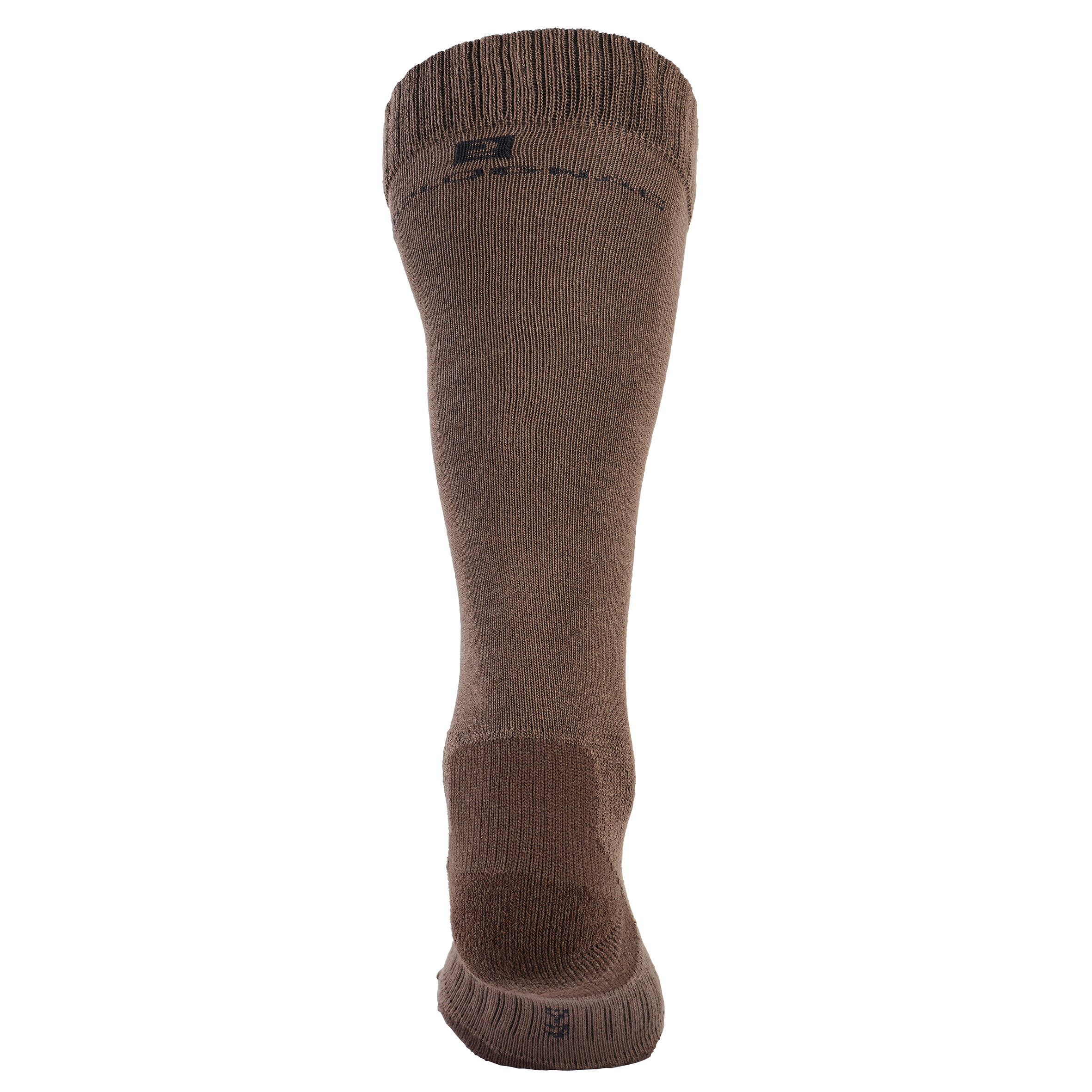 PACK OF 2 PAIRS OF BREATHABLE TALL HUNTING SOCKS 100 6/10