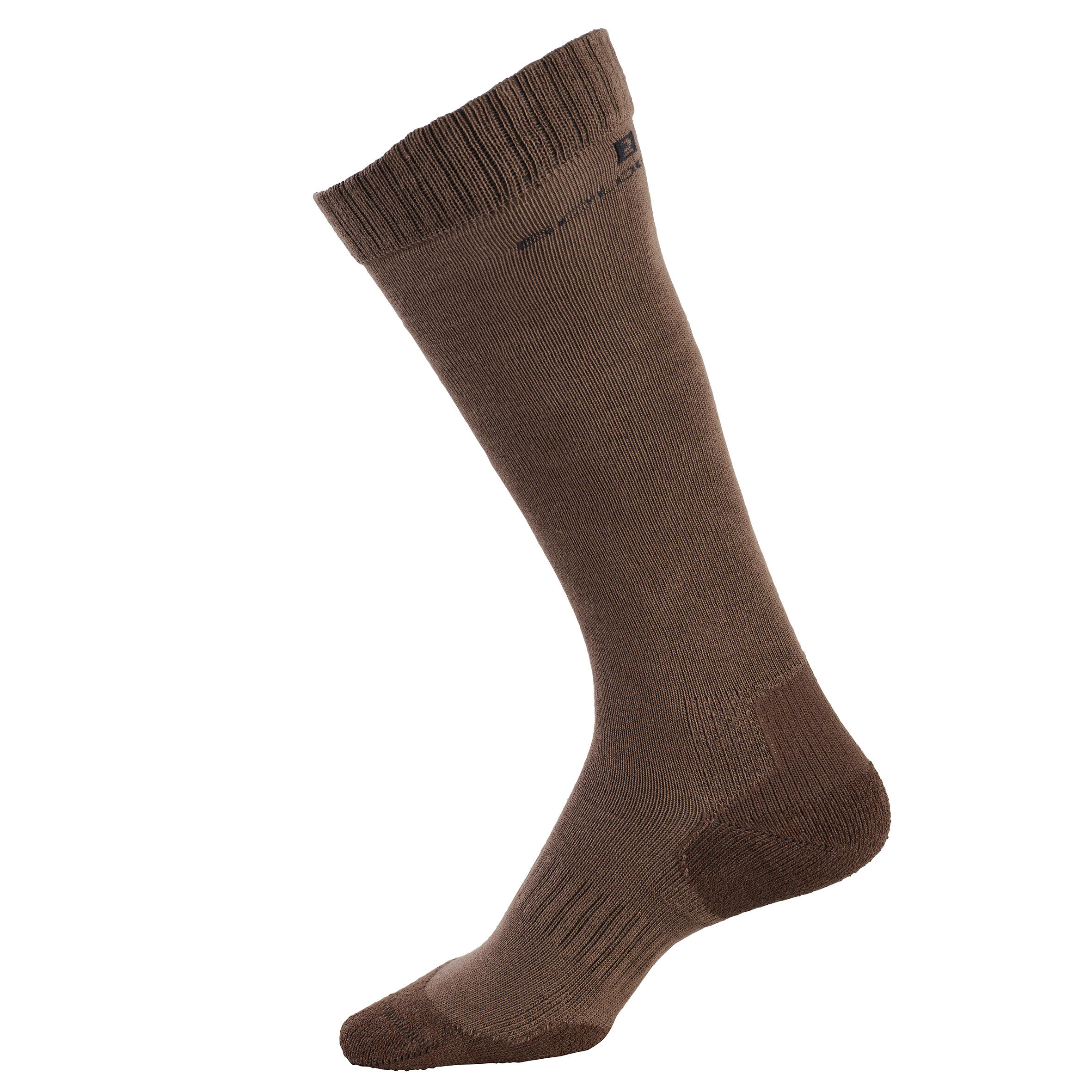 PACK OF 2 PAIRS OF BREATHABLE TALL HUNTING SOCKS ACT 100 BOOT 4/9