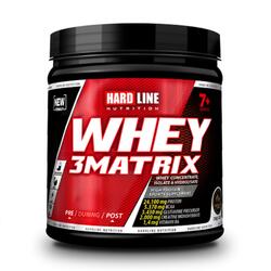 HARDLINE NUTRITION Hardline Whey 3 Matrix Protein Tozu - Çikolata - 210 G