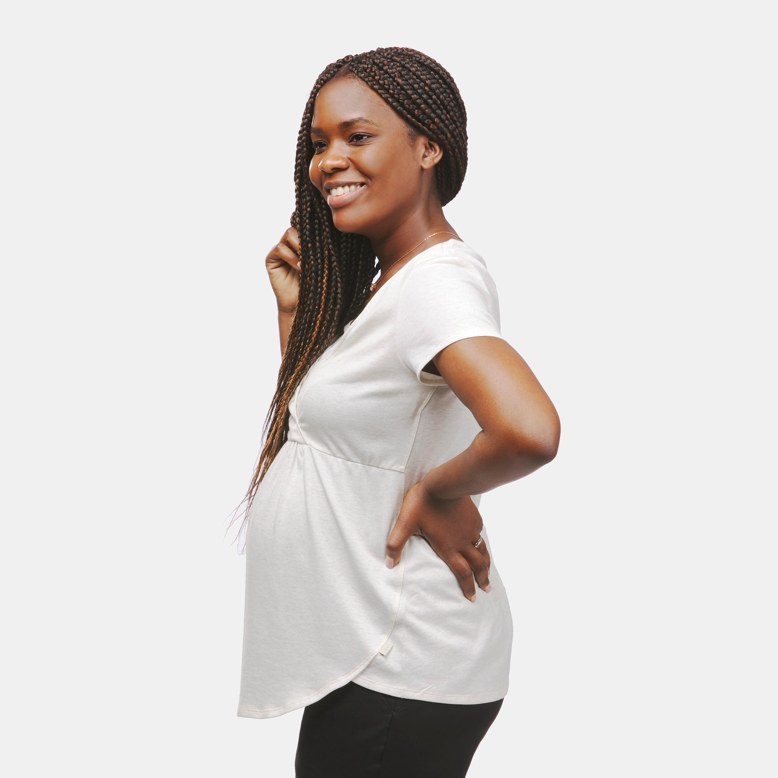 Women’s Maternity Hiking T-shirt Pregnant Women 4/10