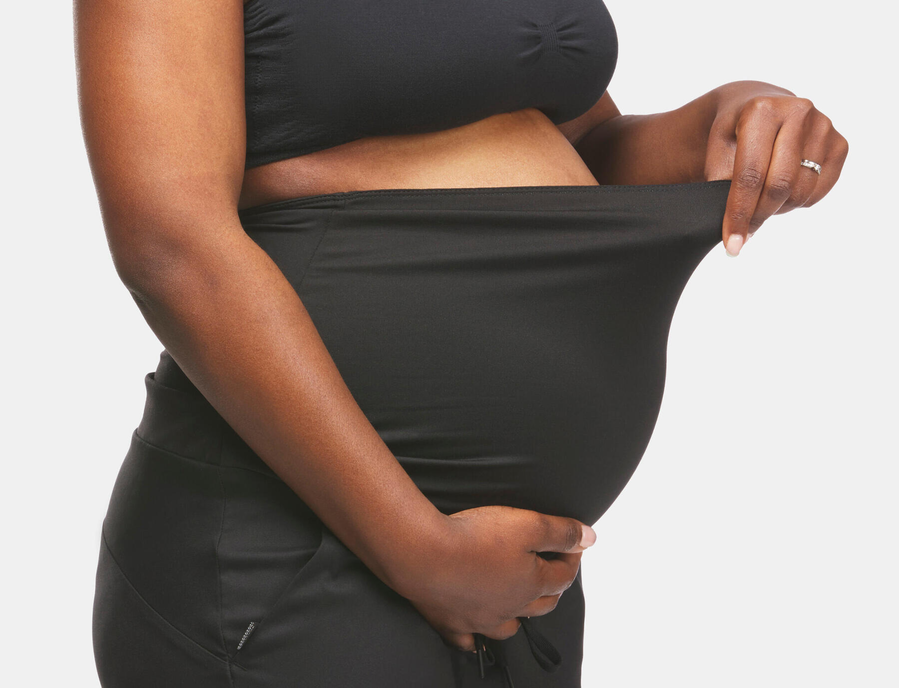 WOMEN'S HIKING PREGNANCY MATERNITY trousers QUECHUA