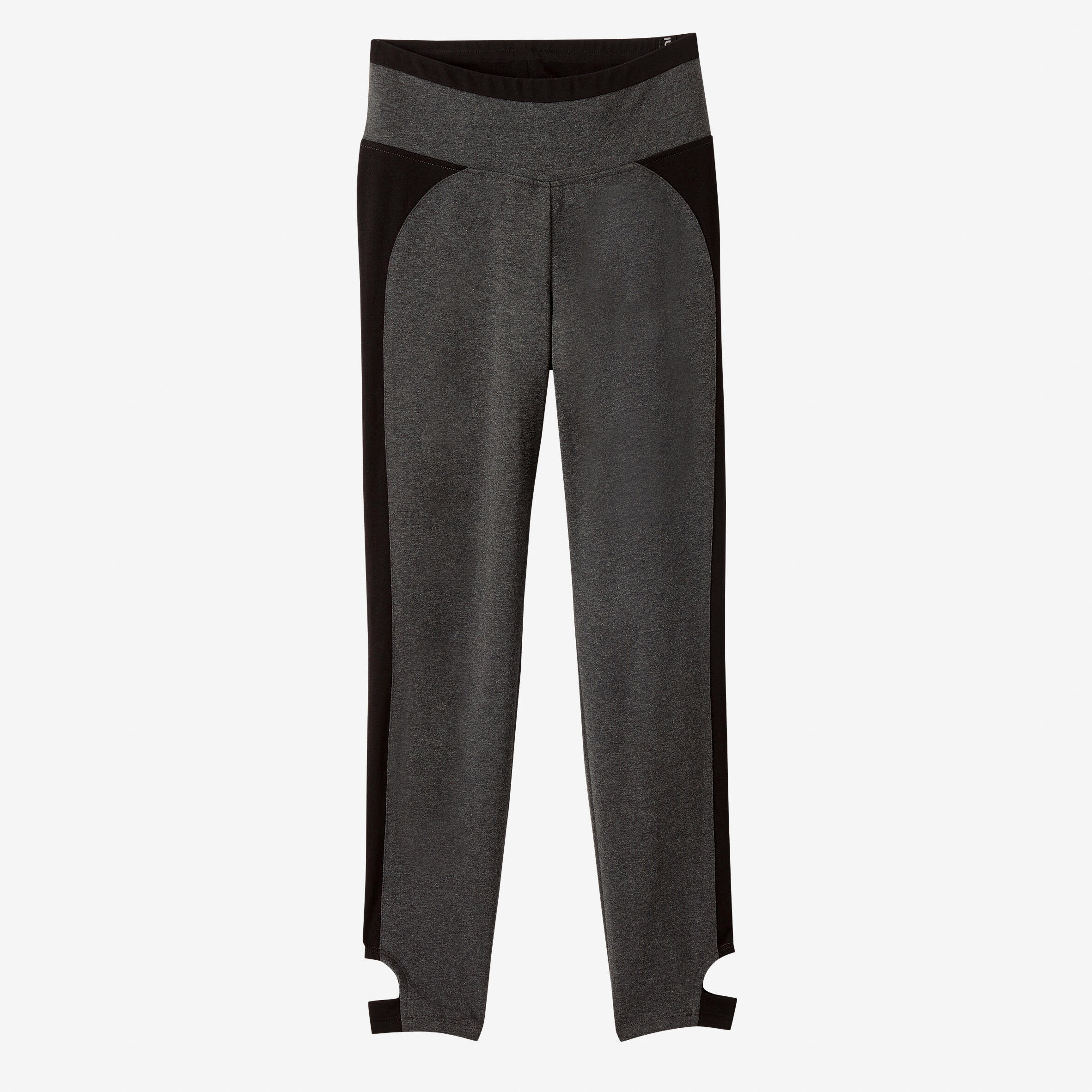 Stretchy Fitness Cotton Capri Leggings - Grey 6/6