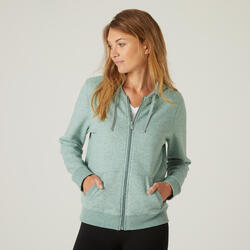bench women's cotton mix full zip jacket