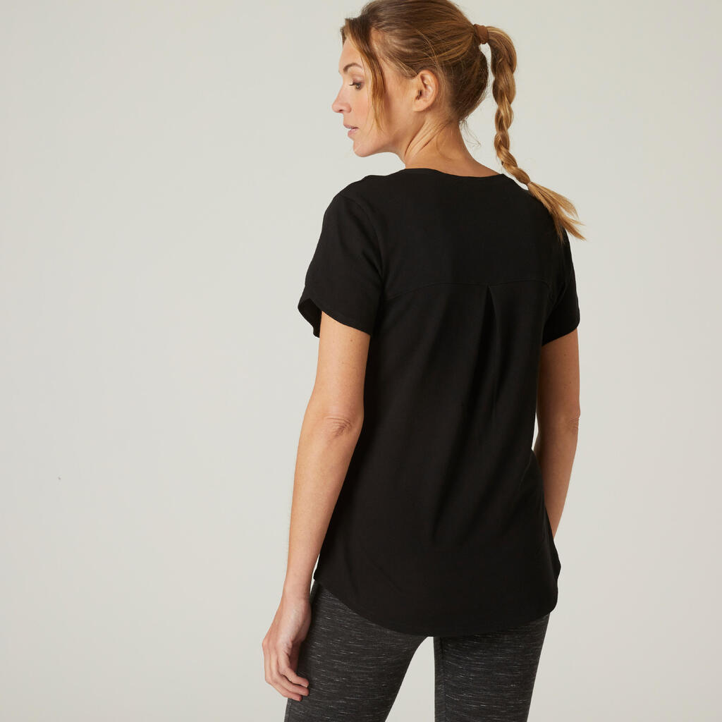 Stretch Cotton Fitness T-Shirt