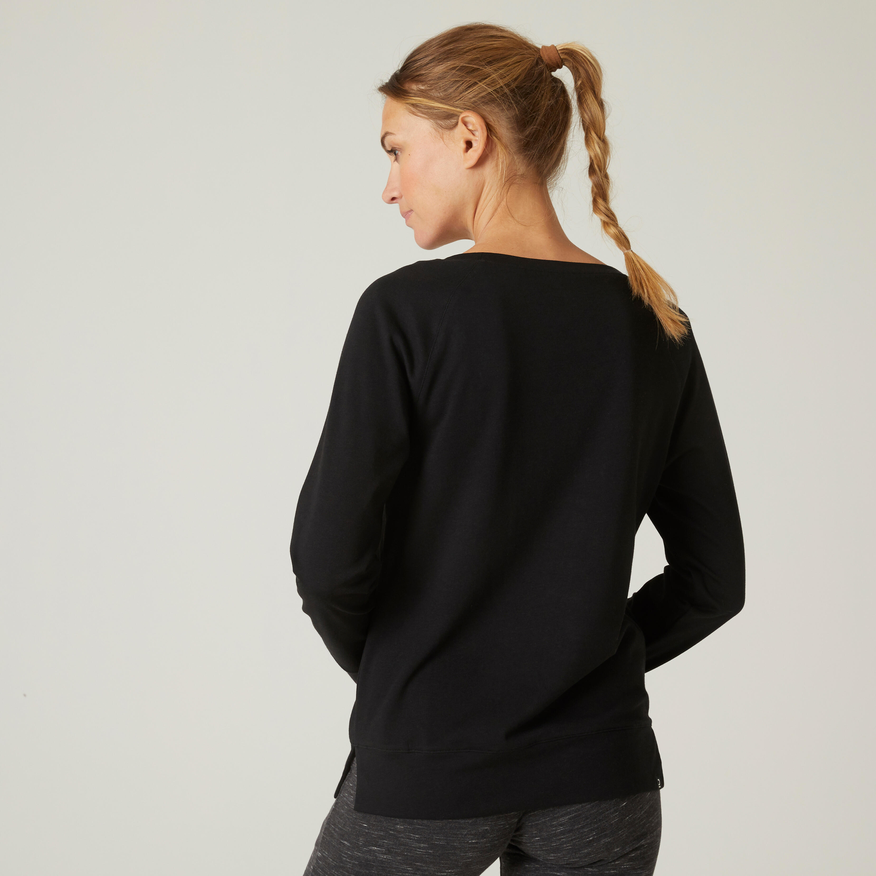 Women's Long-Sleeved Slim-Fit Cotton 