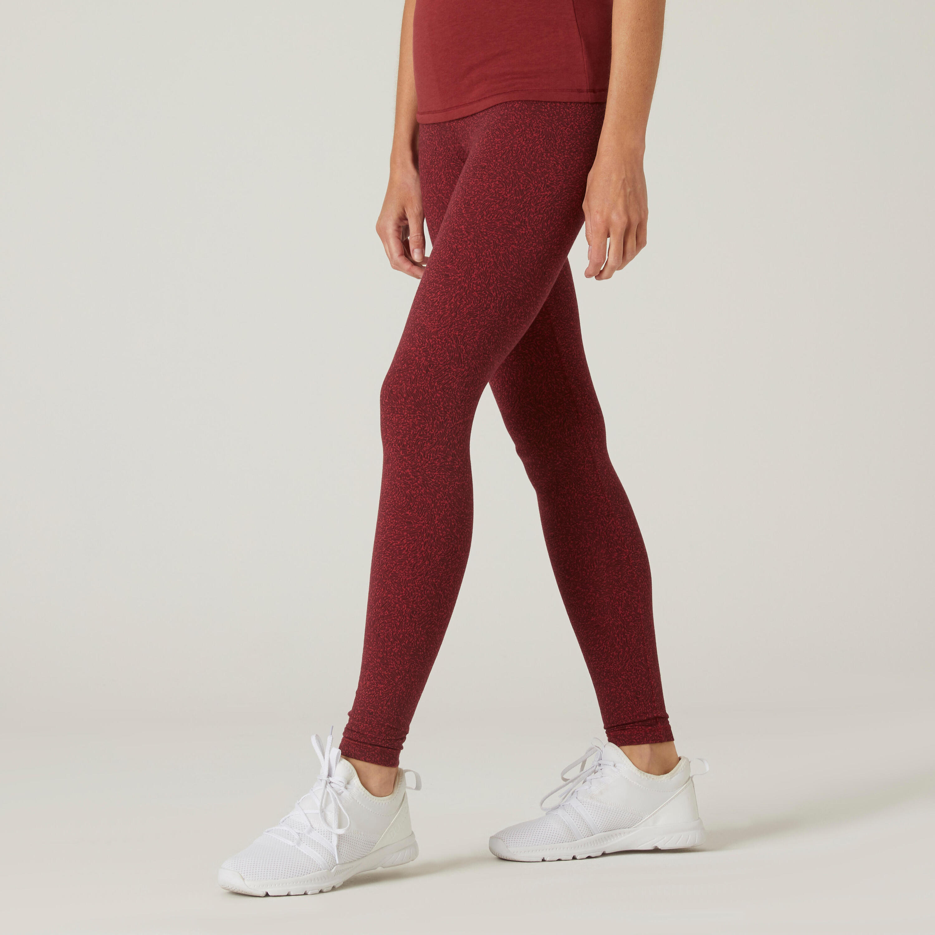 DOMYOS Fitness Cotton Leggings Fit+