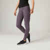 Women's Cotton Fitness Leggings - Ash Purple