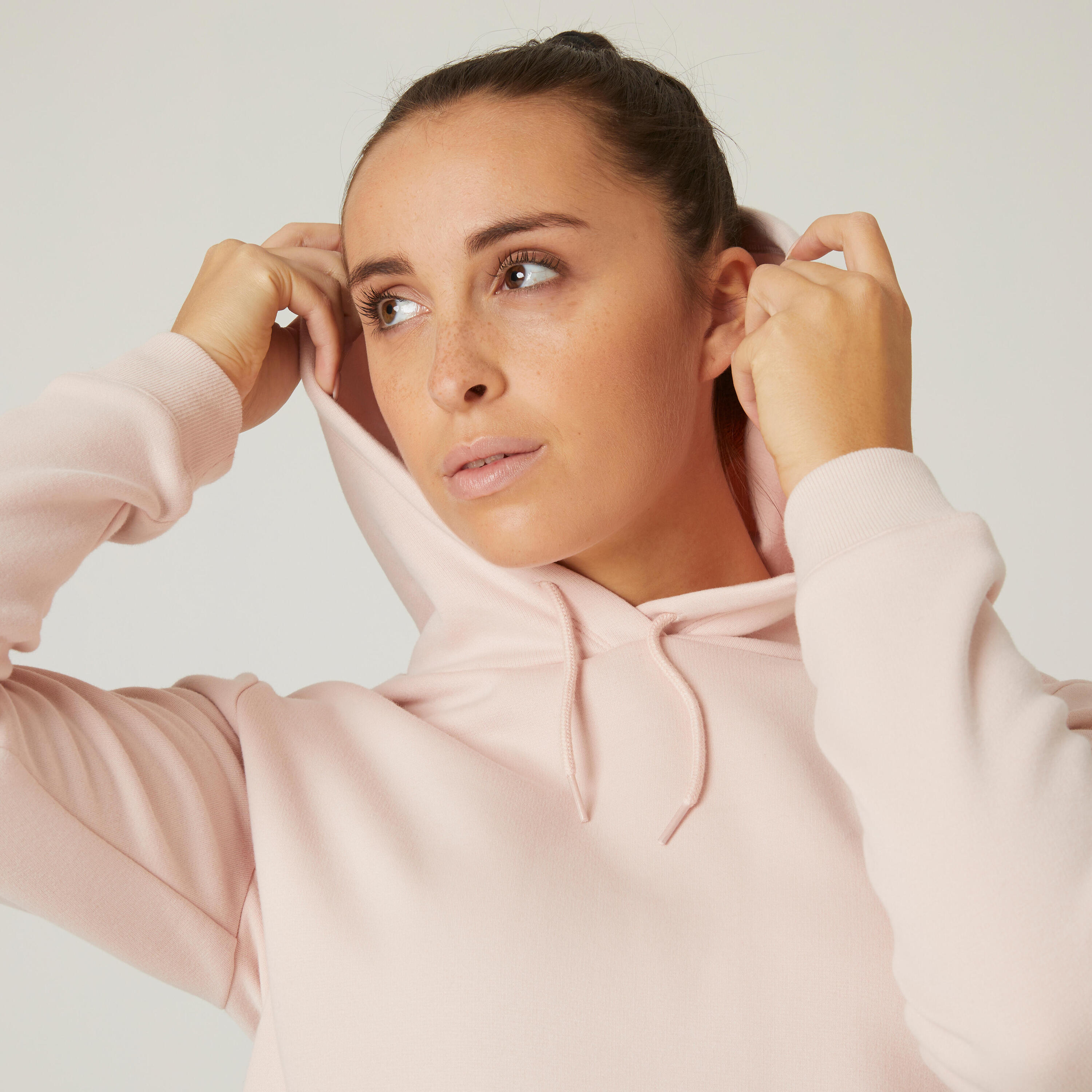 Women's Fitness Hoodie 520 - Pink Quartz 4/6